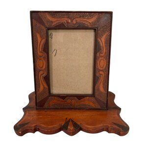 Vintage Prison Folk Art Wood Frame From Florence AZ State Penitentiary 1941